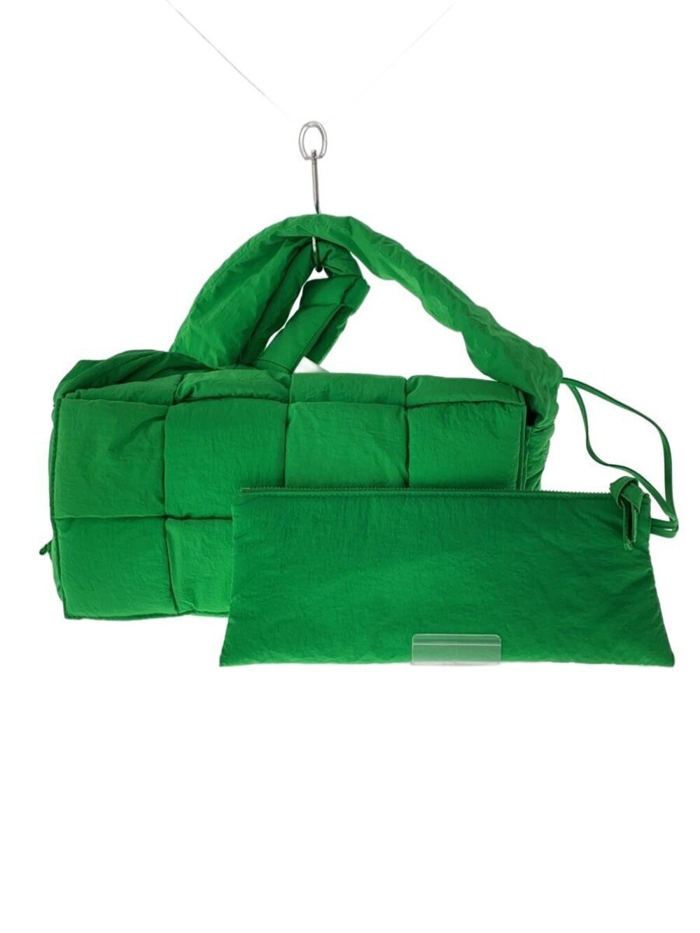 Bottega Veneta Padded Tech Cassette Bag Green